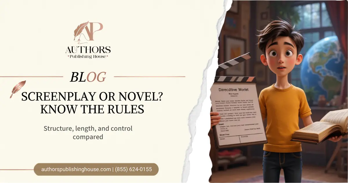 Screenplay or Novel? Know the Rules