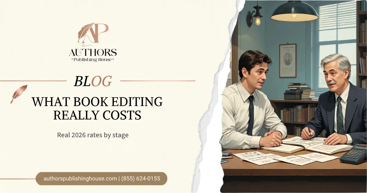 Editing Your Book? Budget This